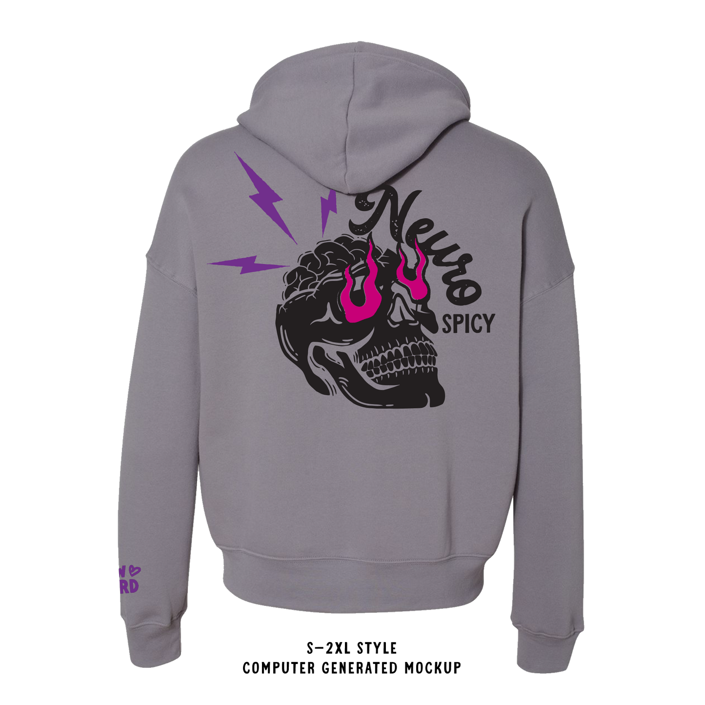 Oversized Neuro Spicy Hoodie