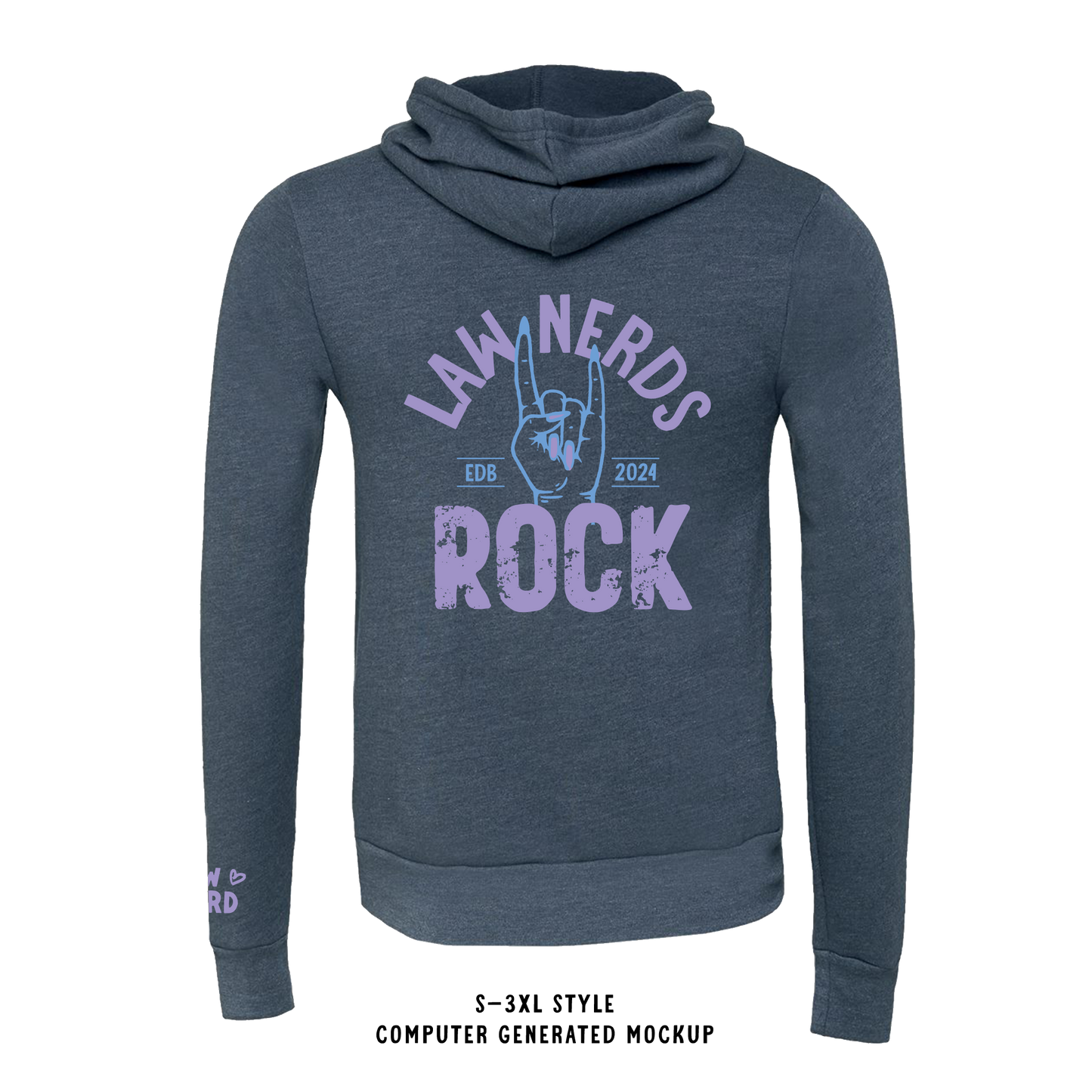 Law Nerds Rock Hoodie