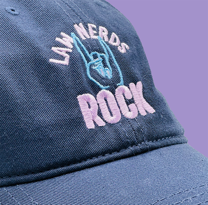 Law Nerds Rock Hat