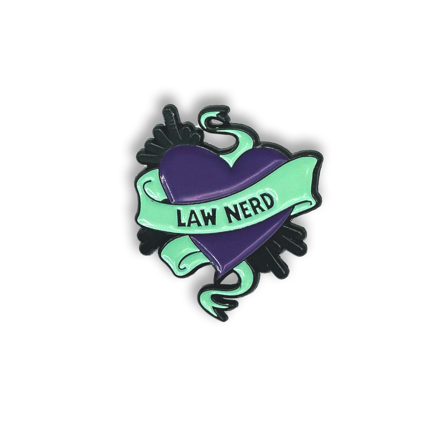 Limited Edition Law Nerd Love Lapel Pin